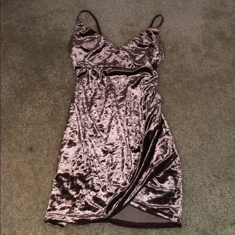Forever 21 velvet mini dress